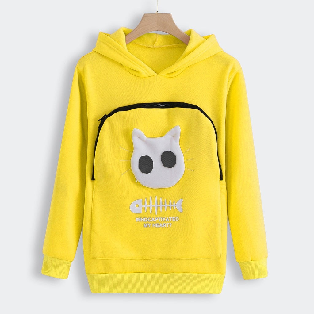 🎄Christmas Special Sale-[SAVE 50% OFF]--Cat Lovers Hoodie Cuddle Pouch--BUY 2 GET 10% OFF & FREE SHIPPING
