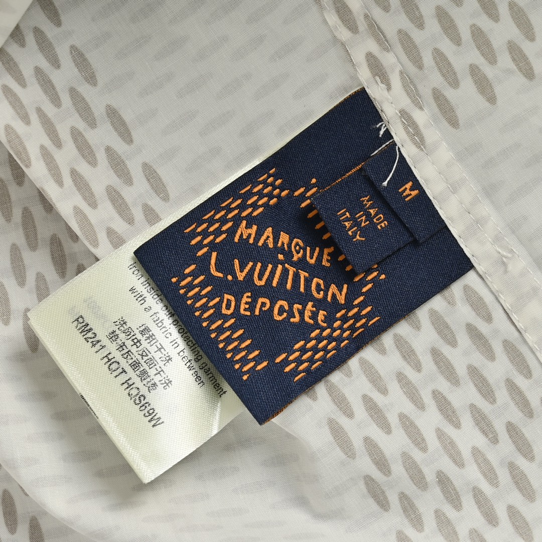 Louis Vuitton 24ss DAMIET Checkerboard Shirt