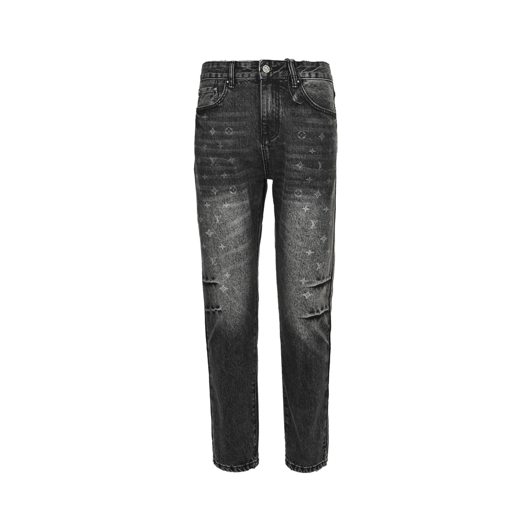 Louis Vuitton Back Pocket Western Denim Pants