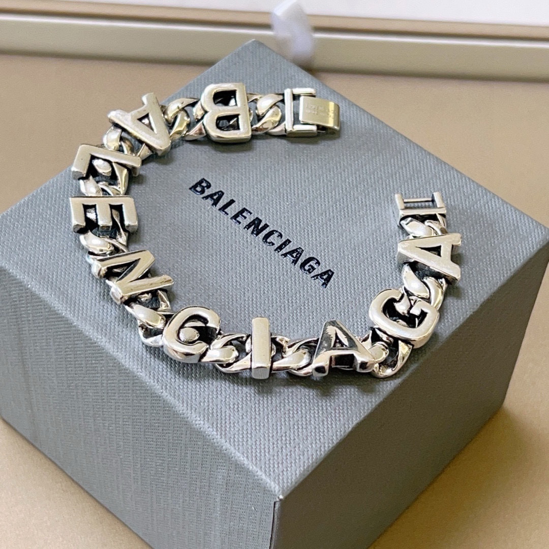 Balenciaga Letter Bracelet
