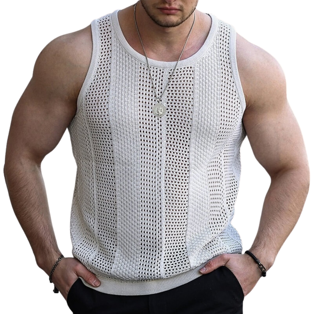 Men's Knitted Tank Top