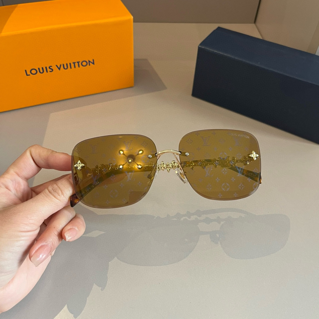 Louis Vuitton rimless sunglasses
