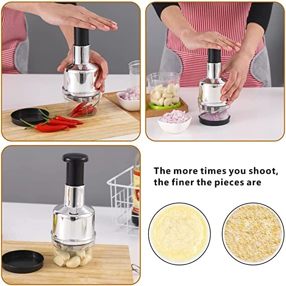 🔥Last Day Promotion-[SAVE 50% OFF]--New Arrivals-Pressed Garlic Chopper