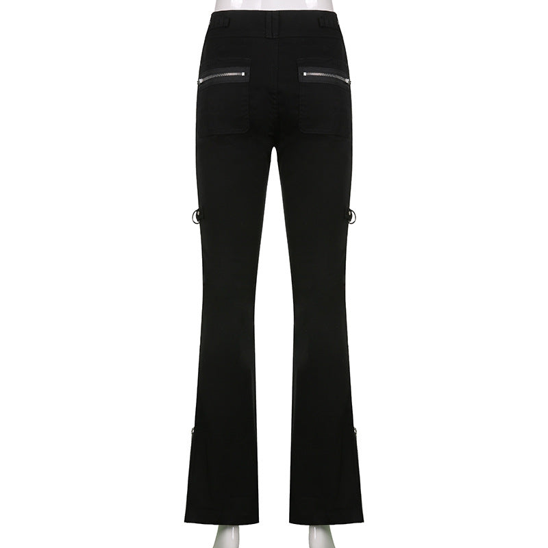 Goth Emo Low Waist Pants