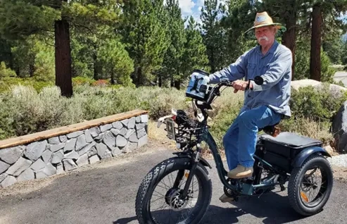 clearance sale💥[750W] Rear Drive Electric Trike Ver 2026