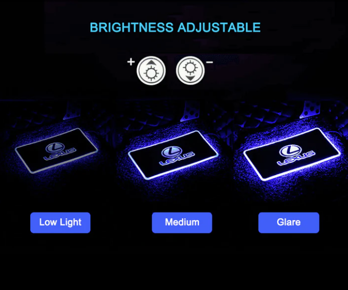Car Interior Floor Mat Ambiance Light