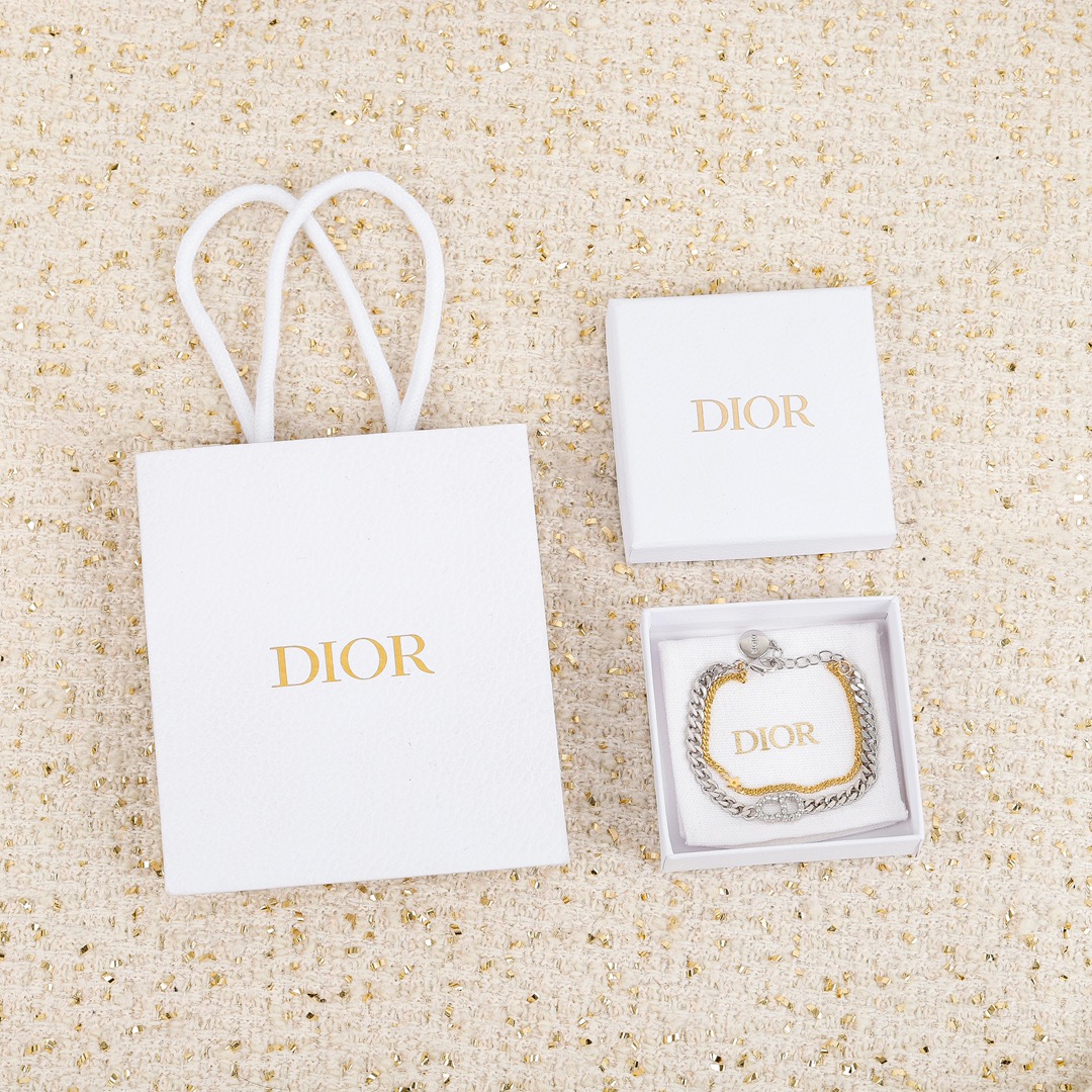 Dior Double Chain Bracelet