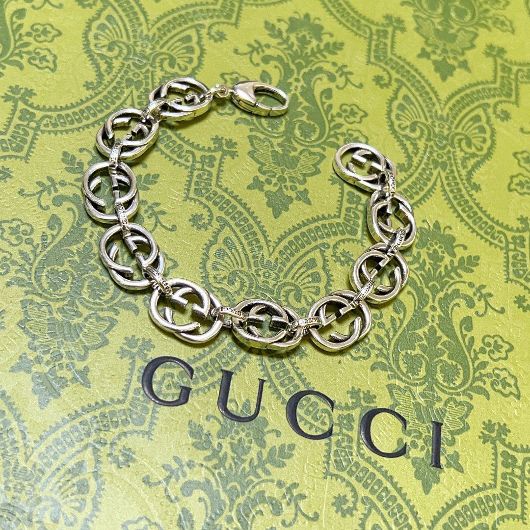 Gucci GG chain vintage bracelet