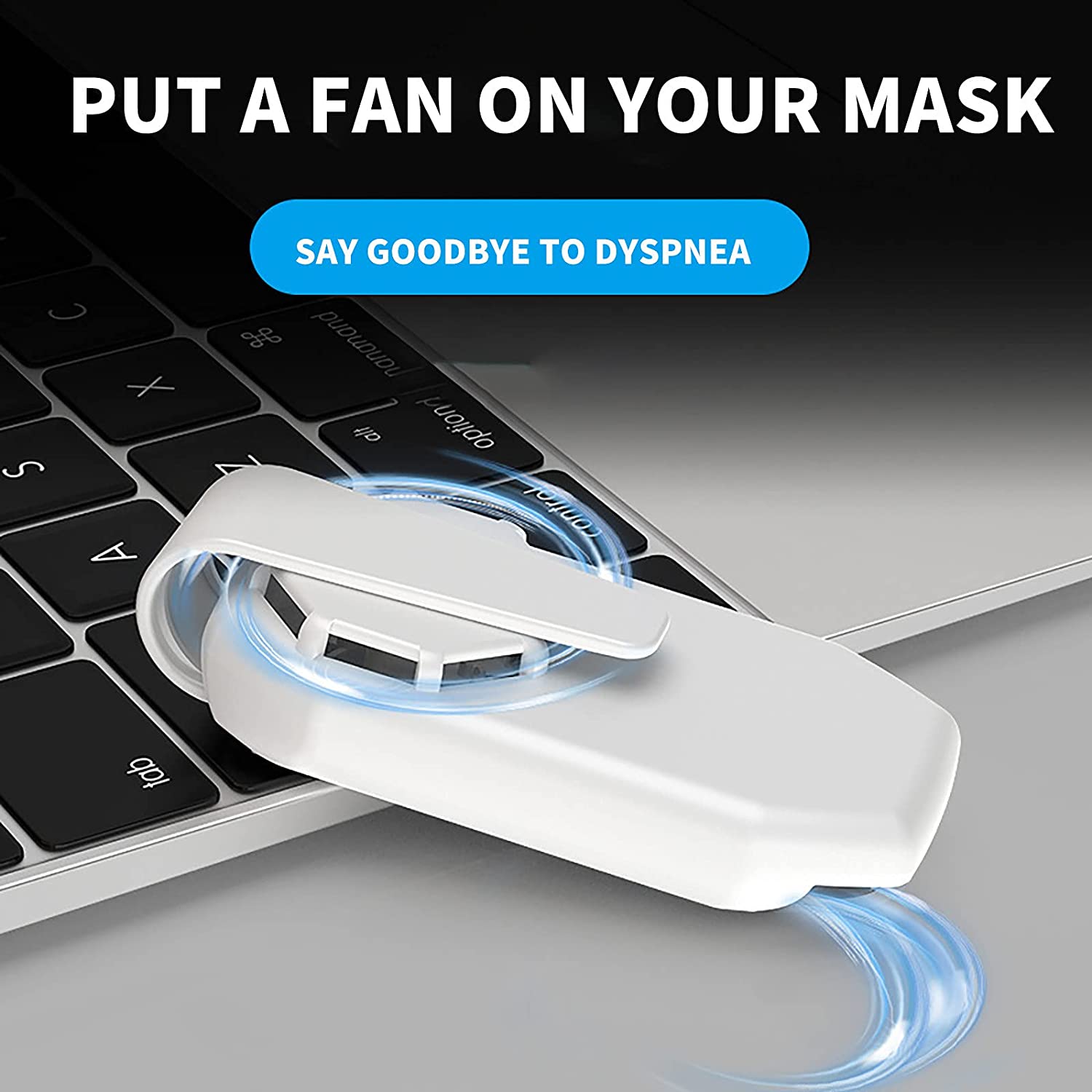 【HOT SALE-50% OFF】Mask fan--Breathe Cooler Wearable Air Purifier