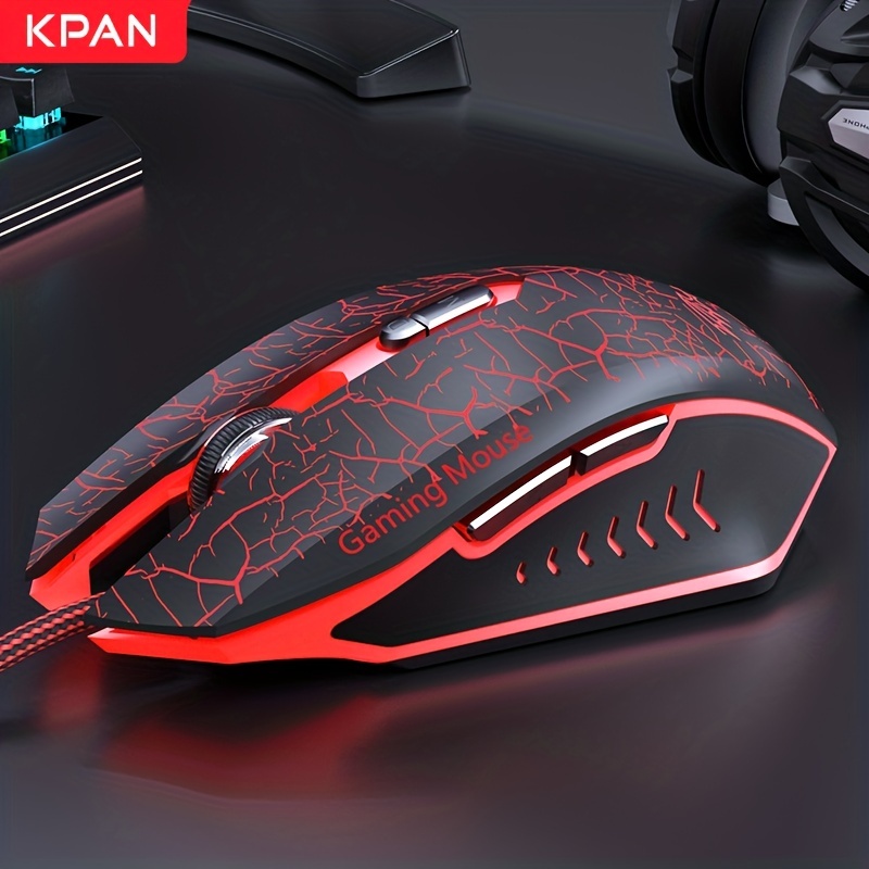 8000DPI Ergonomic Wired Esport Mouse USB Mouse Gaming RGB Mause Gamer Mouse 7 Button LED Silent Mice For PC Laptop Computer Gift For Birthday/Valentines/Easter/Boy/Girlfriends