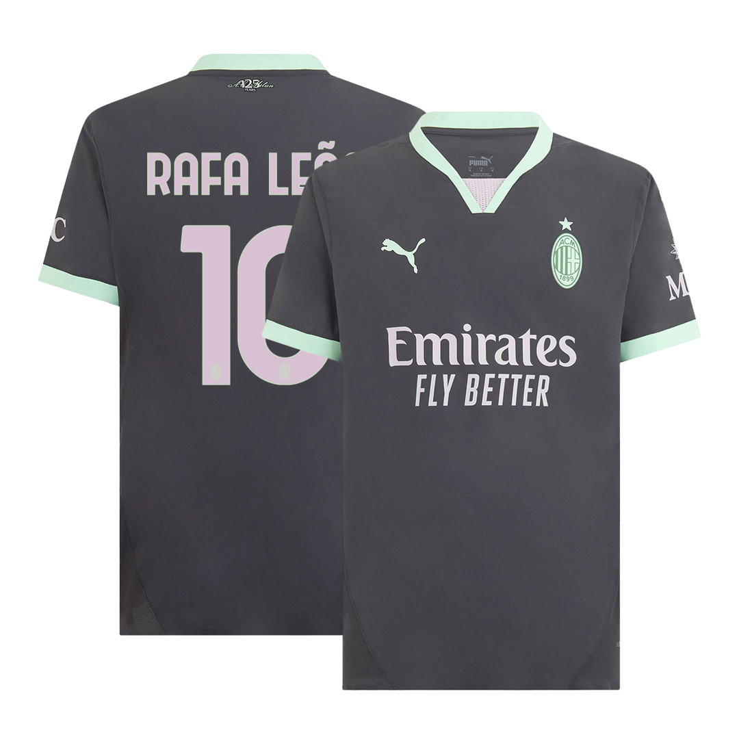 AC Milan RAFA LEAO #10 football shirt for the third away season 2024/25