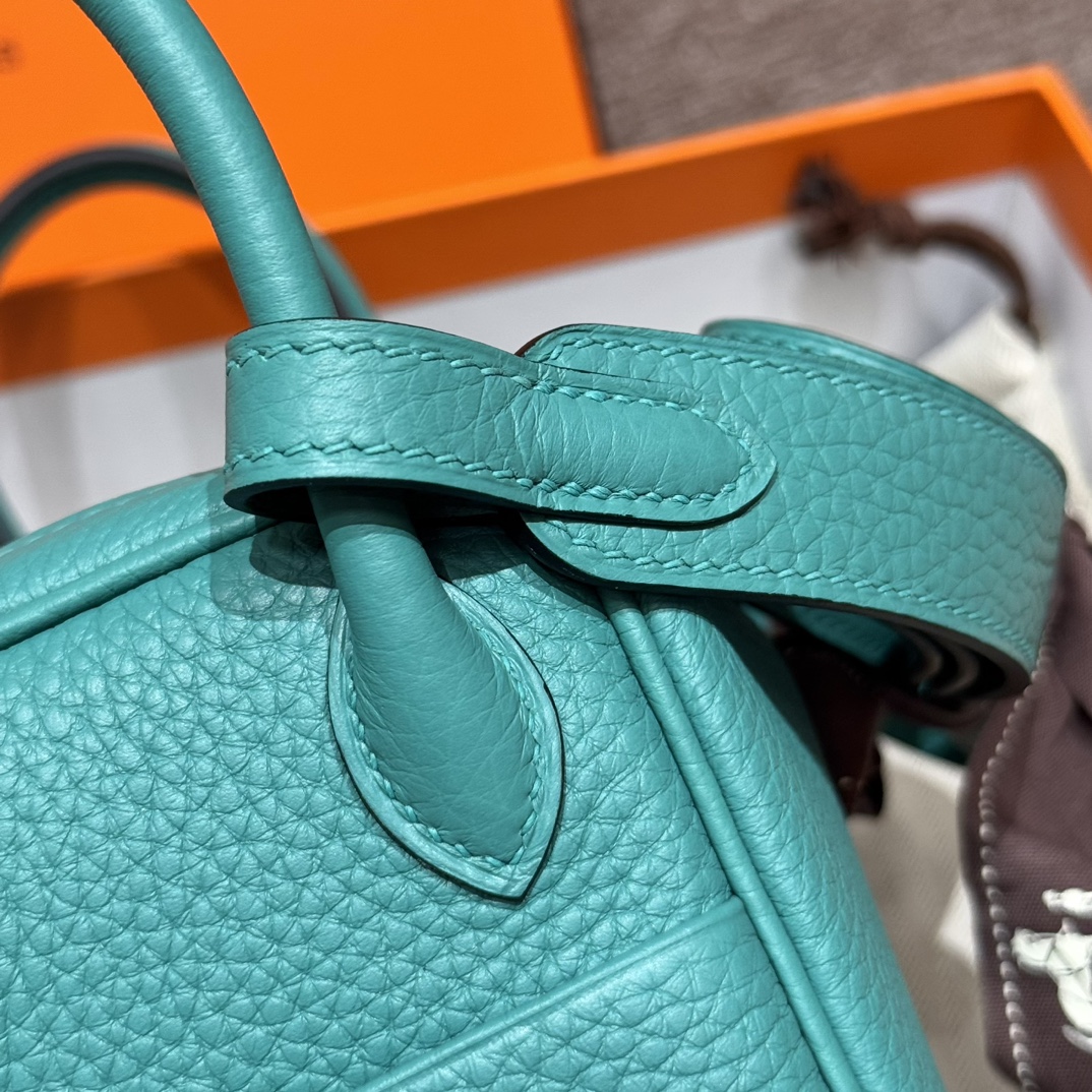 Hermès Lindy U1Vert verone handbag (handmade to order)