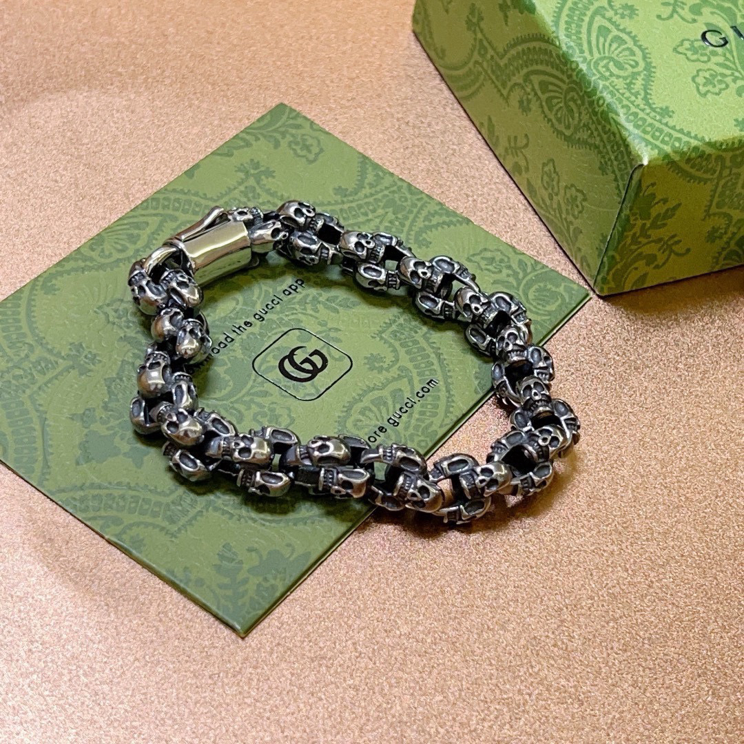 Gucci skull vintage bracelet