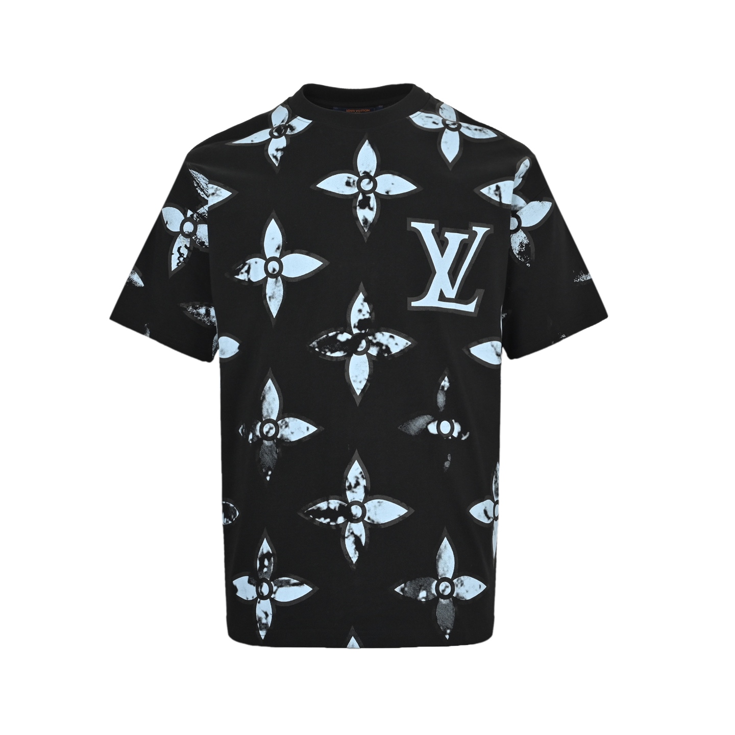 Louis Vuitton 25ss full print monogram four-leaf clover rendering short sleeve