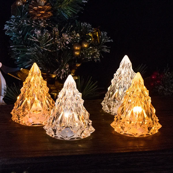 🔥Last Day Sale 50% OFF🔥Mini LED Crystal Christmas Tree Night Light - BUY 1 GET 1 FREE(2PCS)