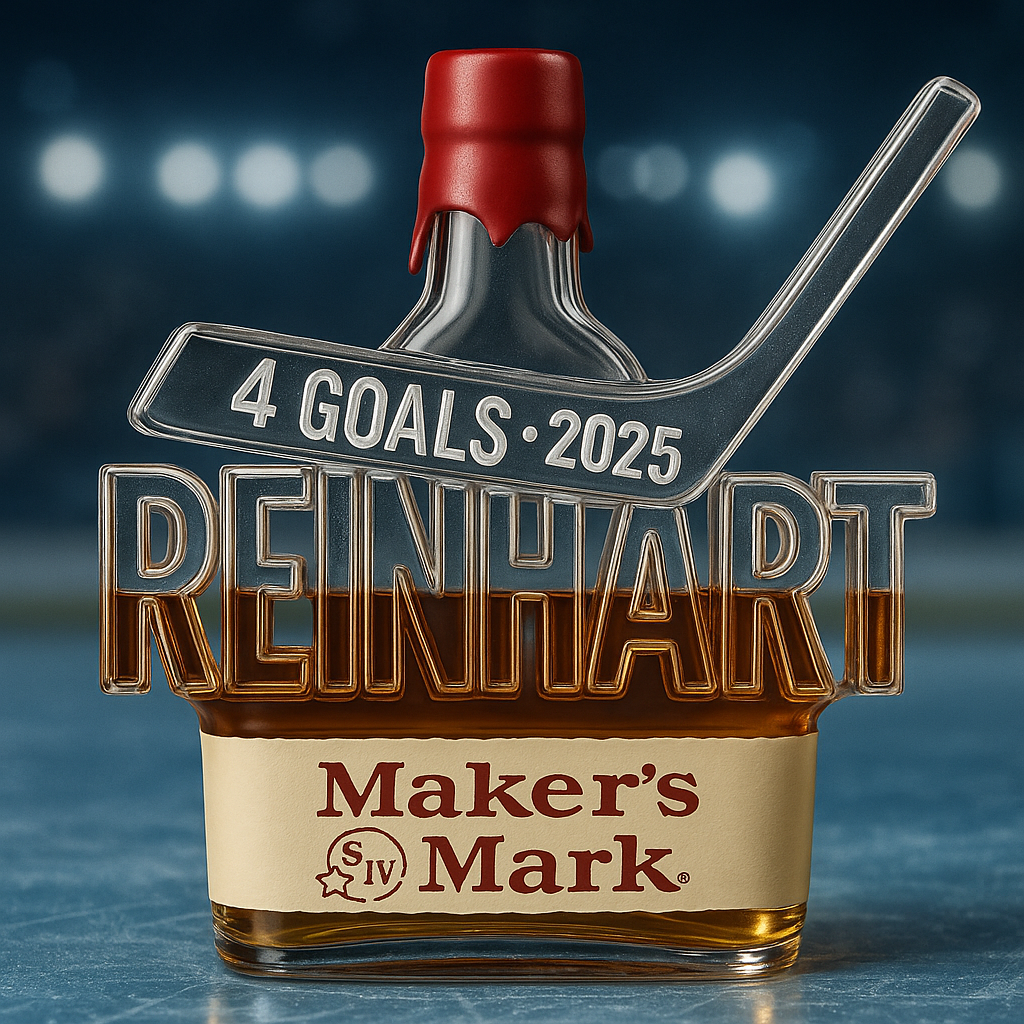 4 Goals. 1 Legend. The Reinhart Bottle – 2025 Limited Edition