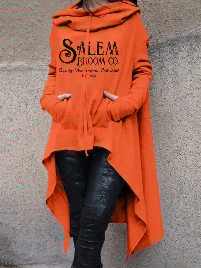 🔥Buy 3 Get 10% Off🔥Fashion Print Irregular Long Sleeve Sweatshirt