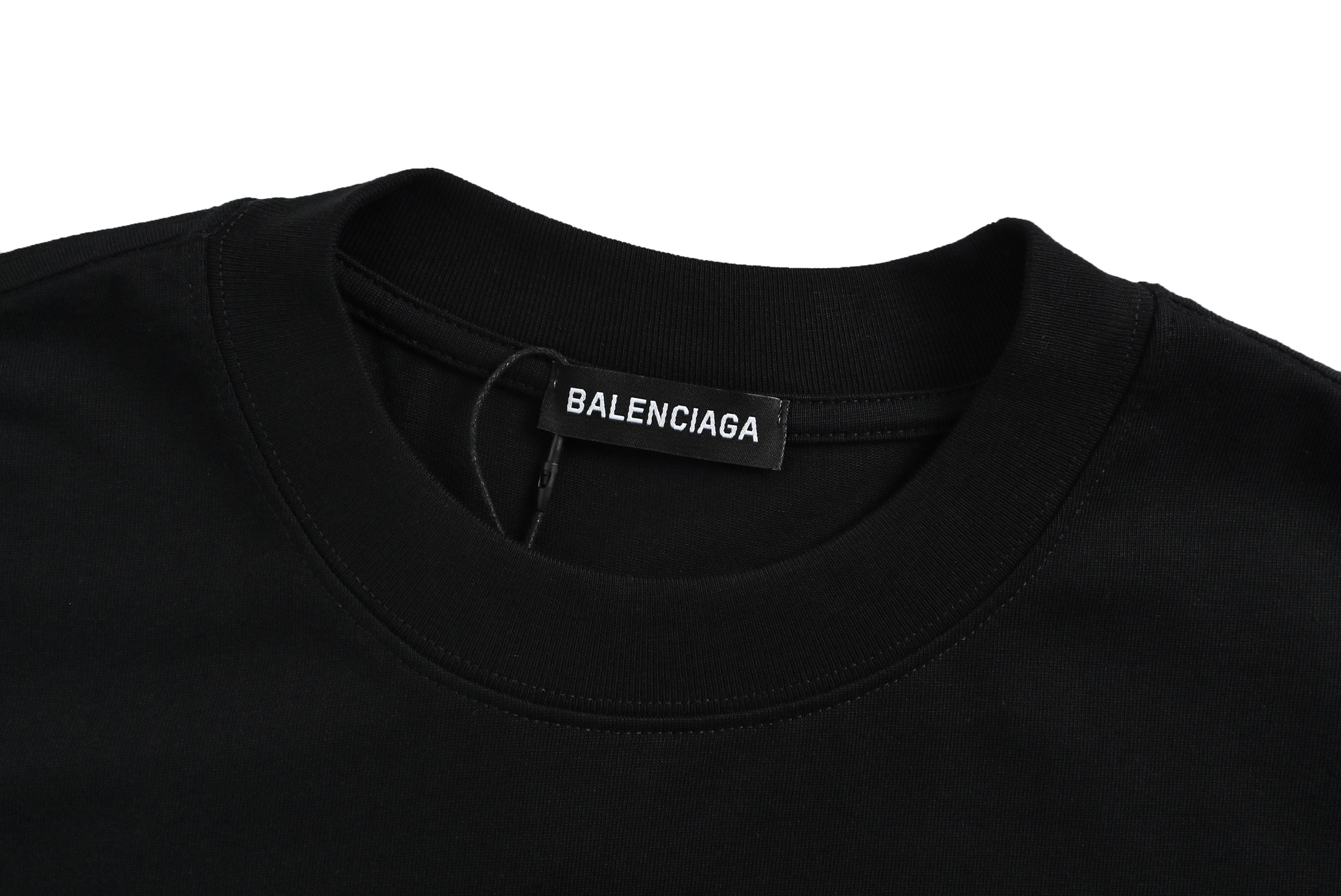 Balenciaga 25ss Coke multi-logo overlapping print short sleeves