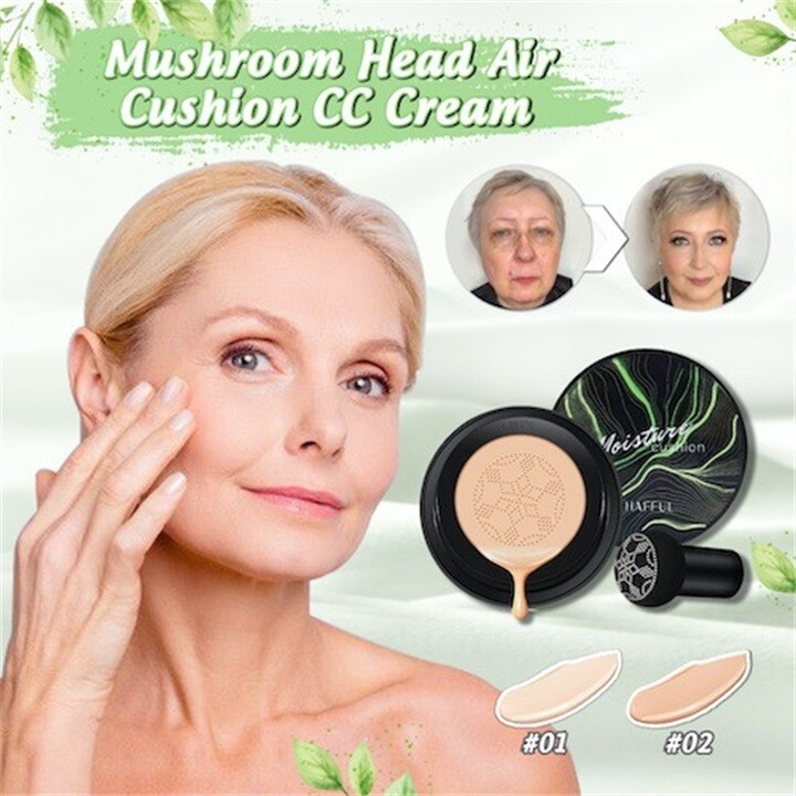 (🎃Early-Halloween Hot Sale-48%OFF)Mushroom Head Air Cushion CC Cream