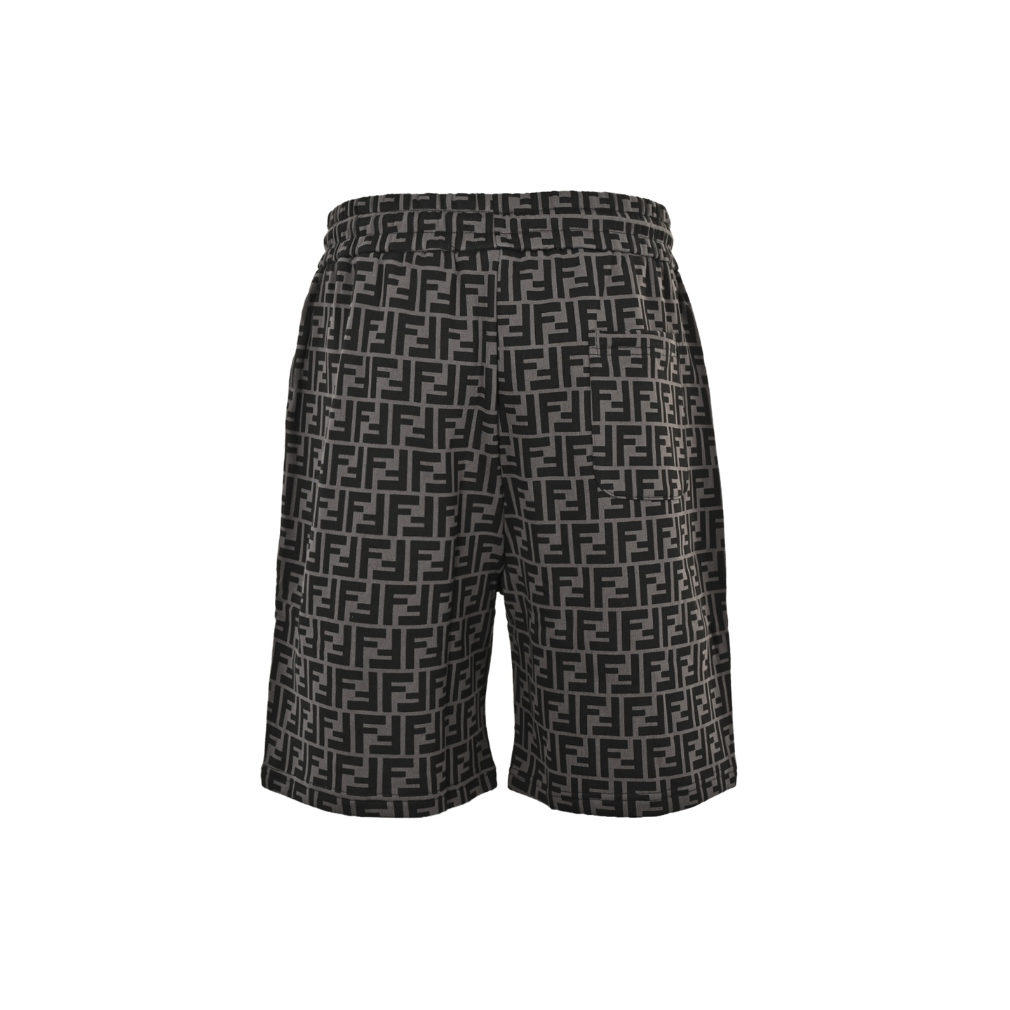 Fendi classic double F full print shorts