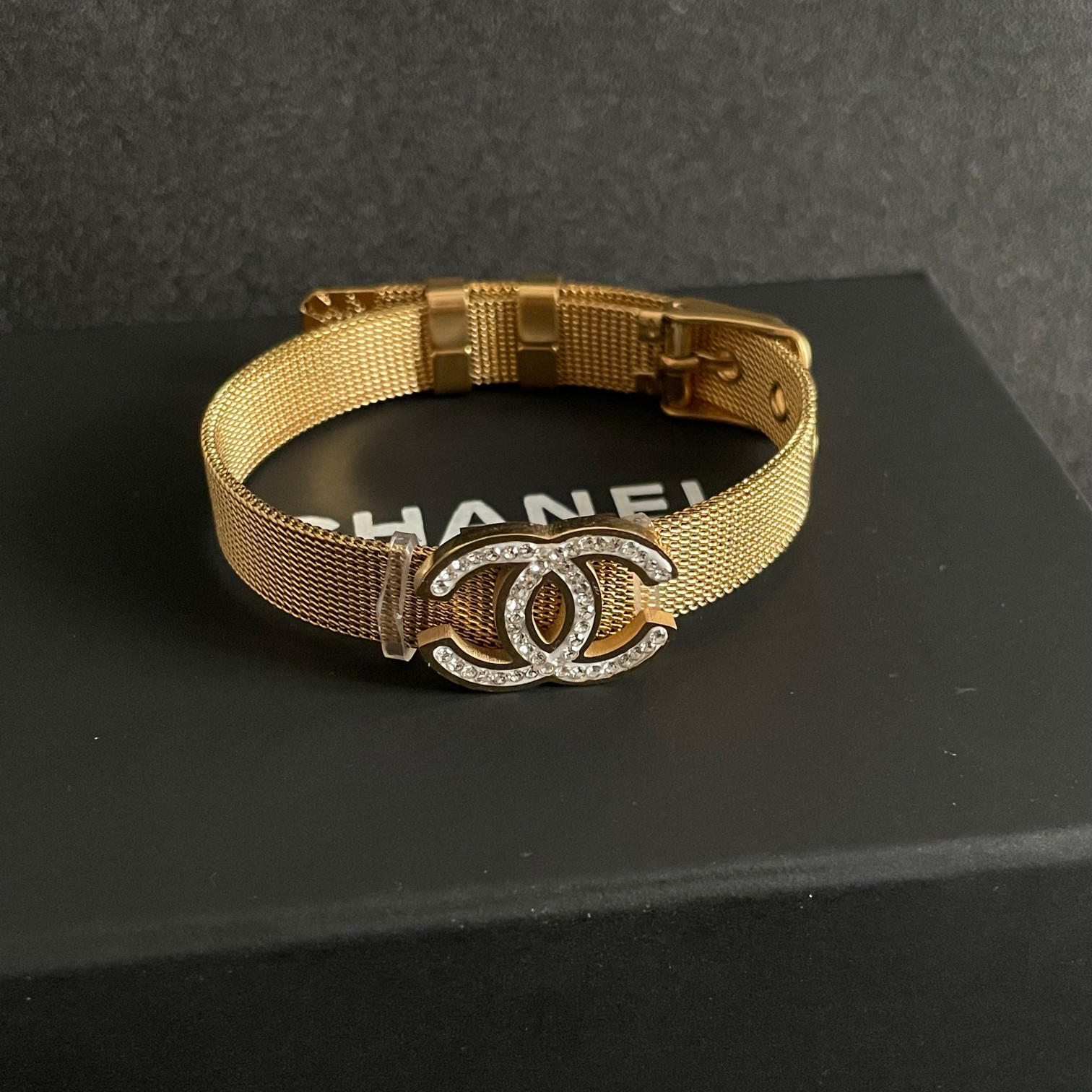 Chanel watch strap diamond bracelet