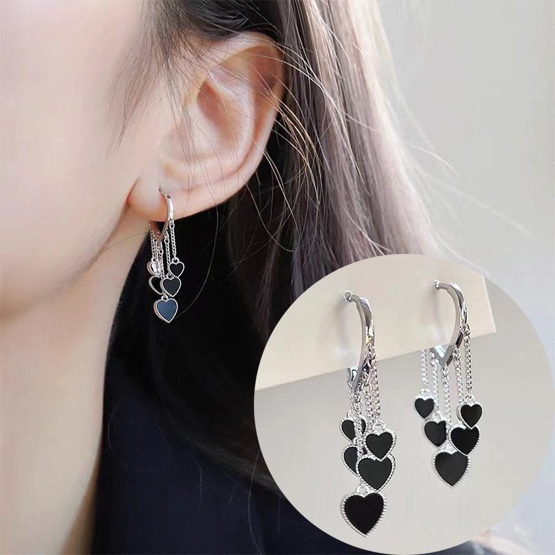Black Long Tassel Earrings🎉BUY 1 FREE 1🎉