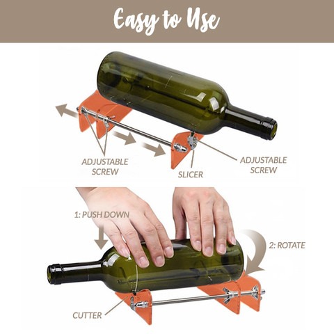 (🔥2022 New Year Sale-50% OFF)Glass Bottle Cutter DIY Tool Kit-Buy 2 Free Shipping