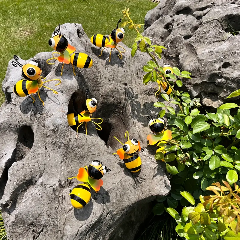 ON SALE🔥Adorable Metal Bees Garden Decorations