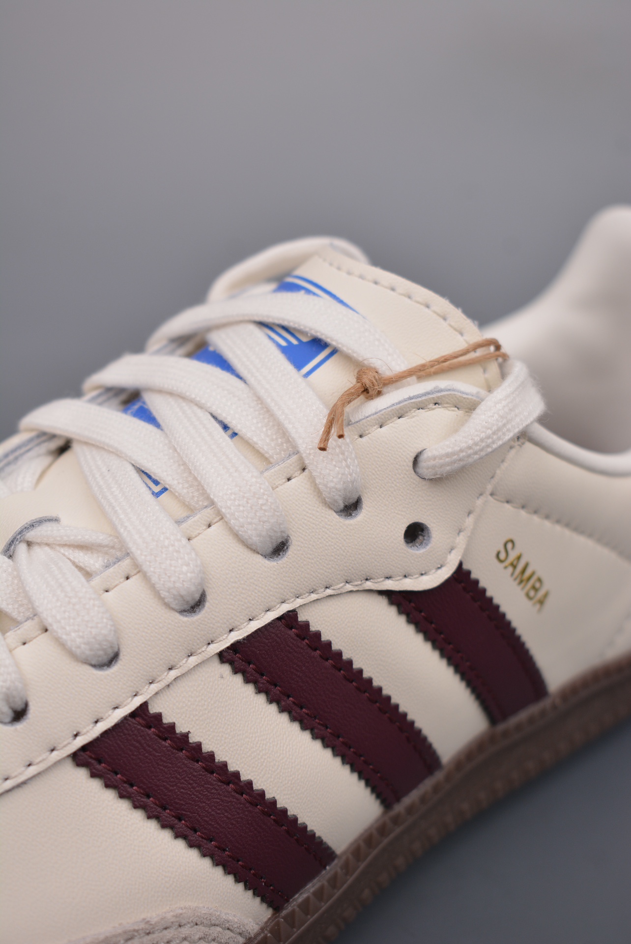Adidas Samba OG Beige Wine Red  JH8796
