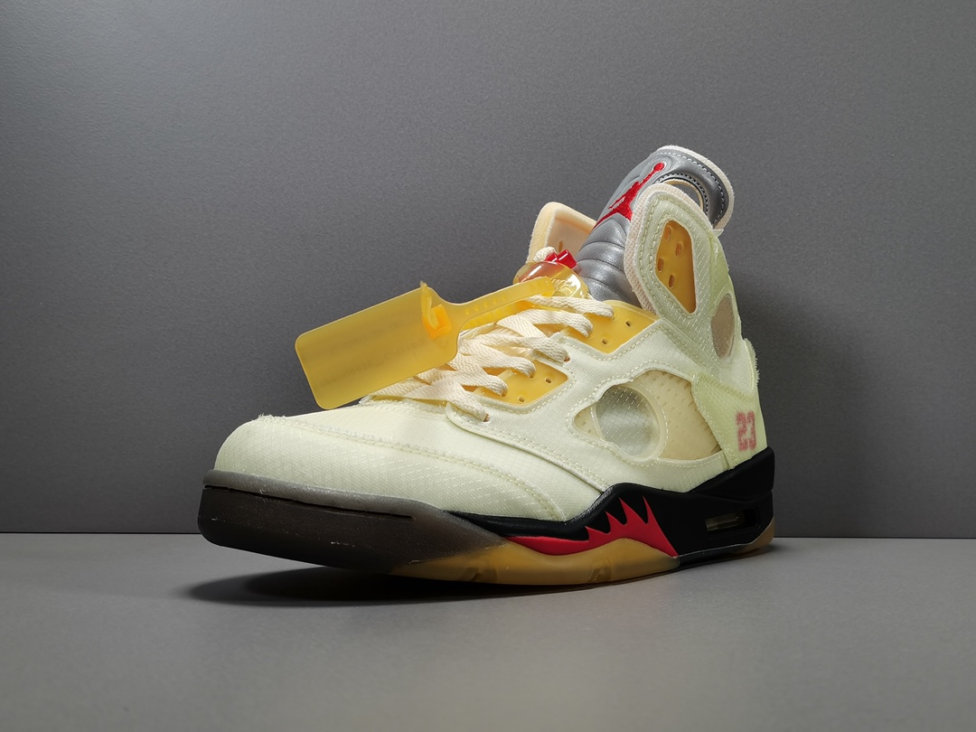 Off-White™ x Air Jordan Retro 5SailCT8480-100