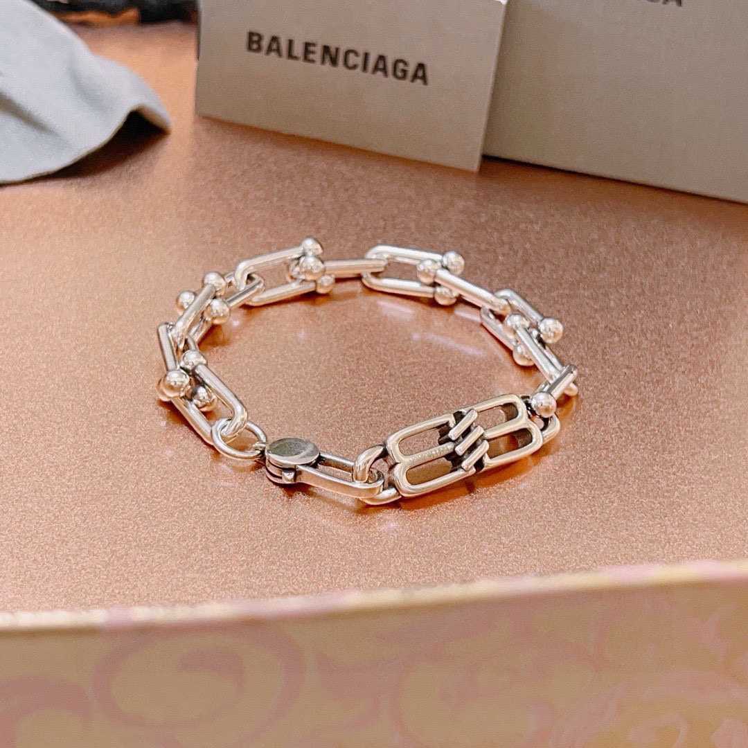 Balenciaga BB chain bracelet