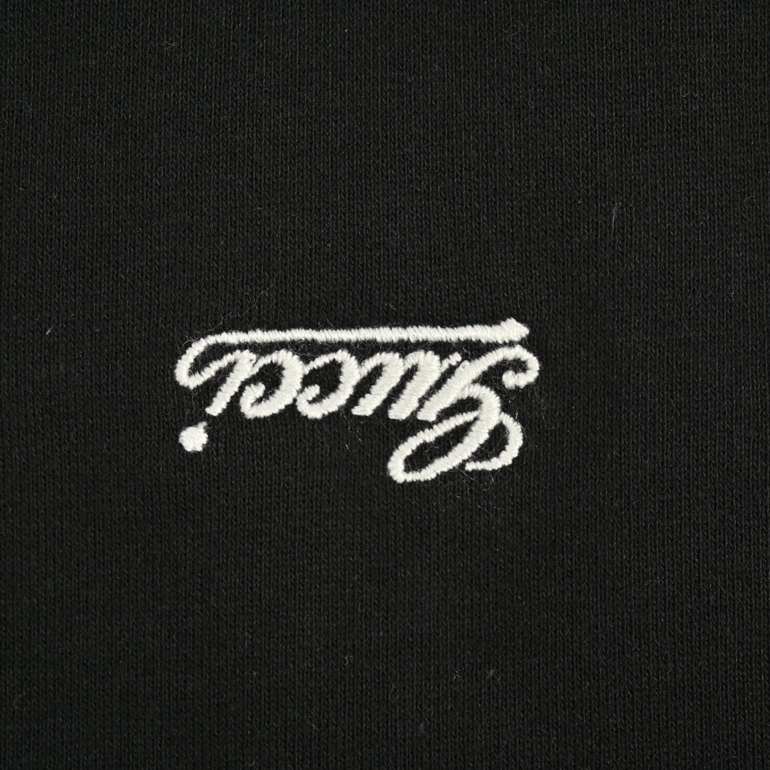 Gucci 24ss all over embroidered lettering logo shorts