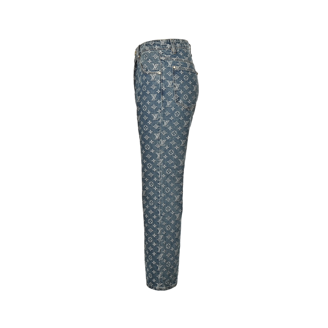 Louis Vuitton 24Fw catwalk denim jeans