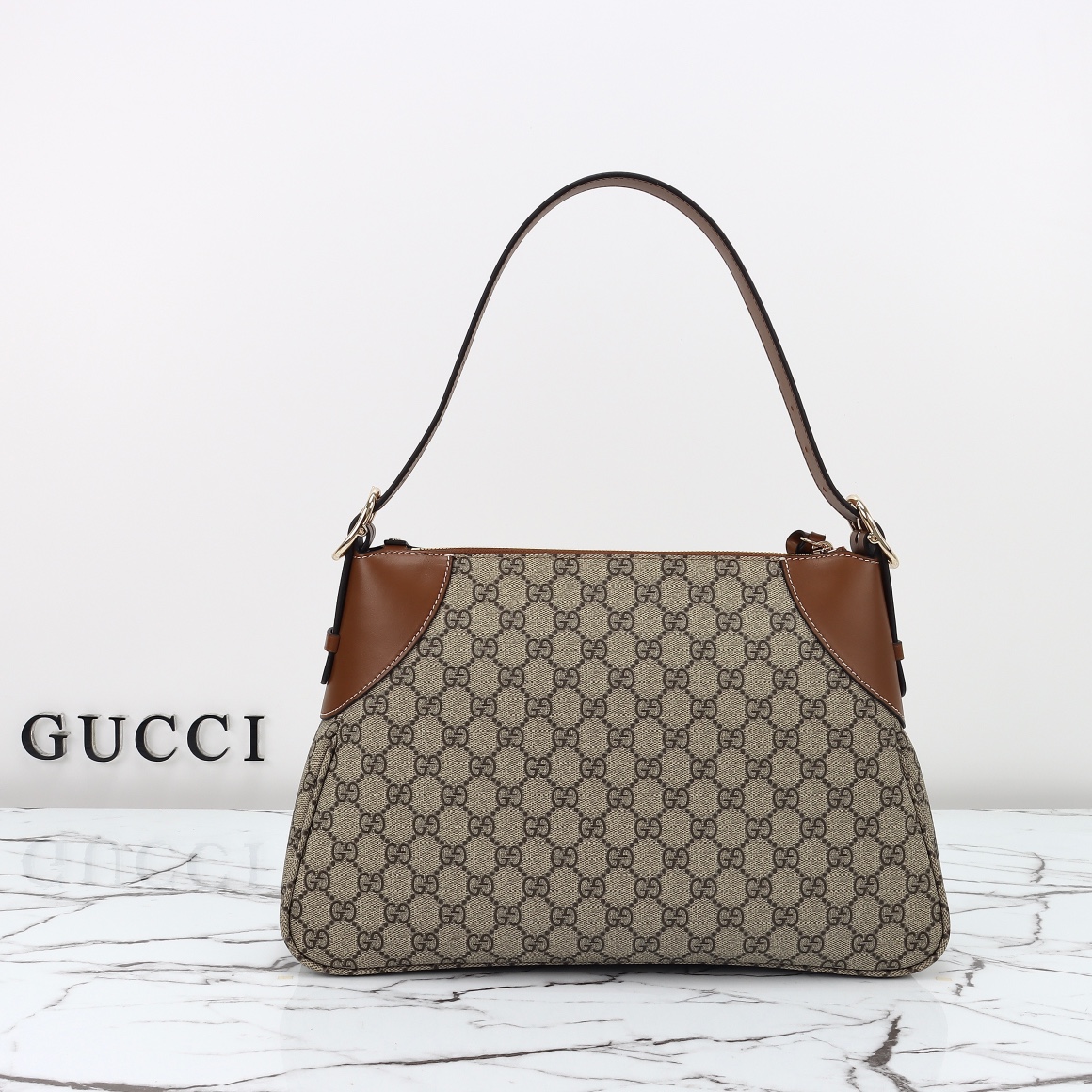 Gucci GG Emblem large shoulder bag 815217 FAD6L 9758