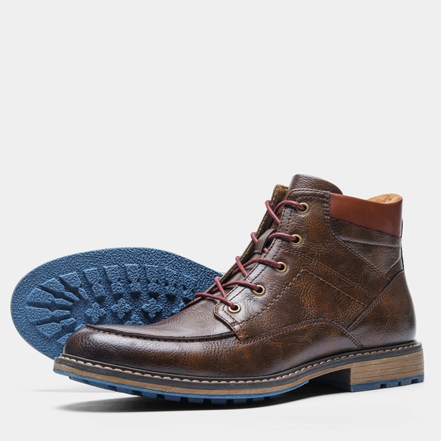 Brand Comfortable Ankle Boots For Men
