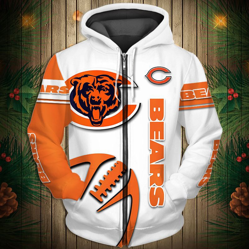 CHICAGO BEARS 3D HOODIE CCBB004
