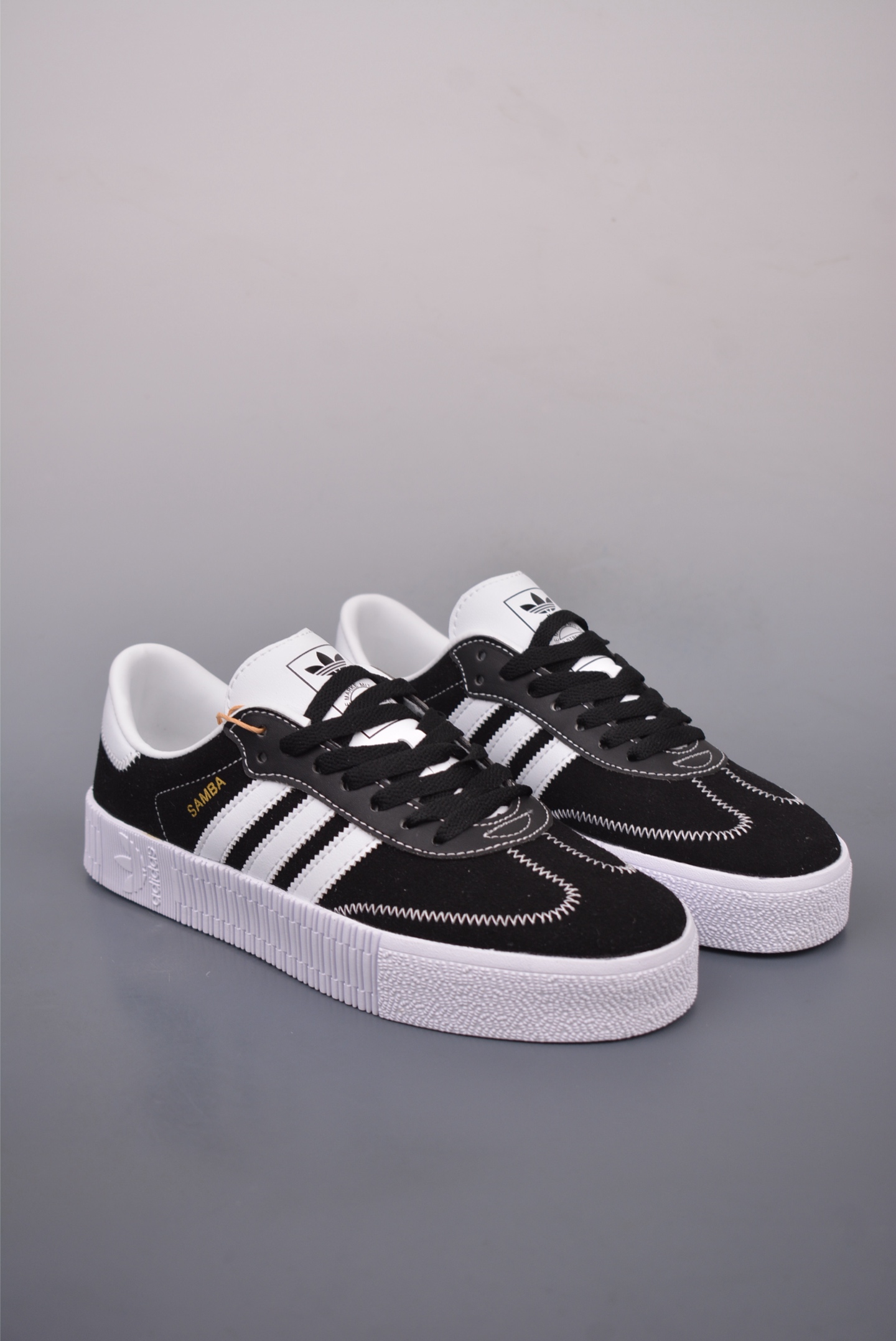 Adidas Originals Samba OG sneakers White and Black FU0666