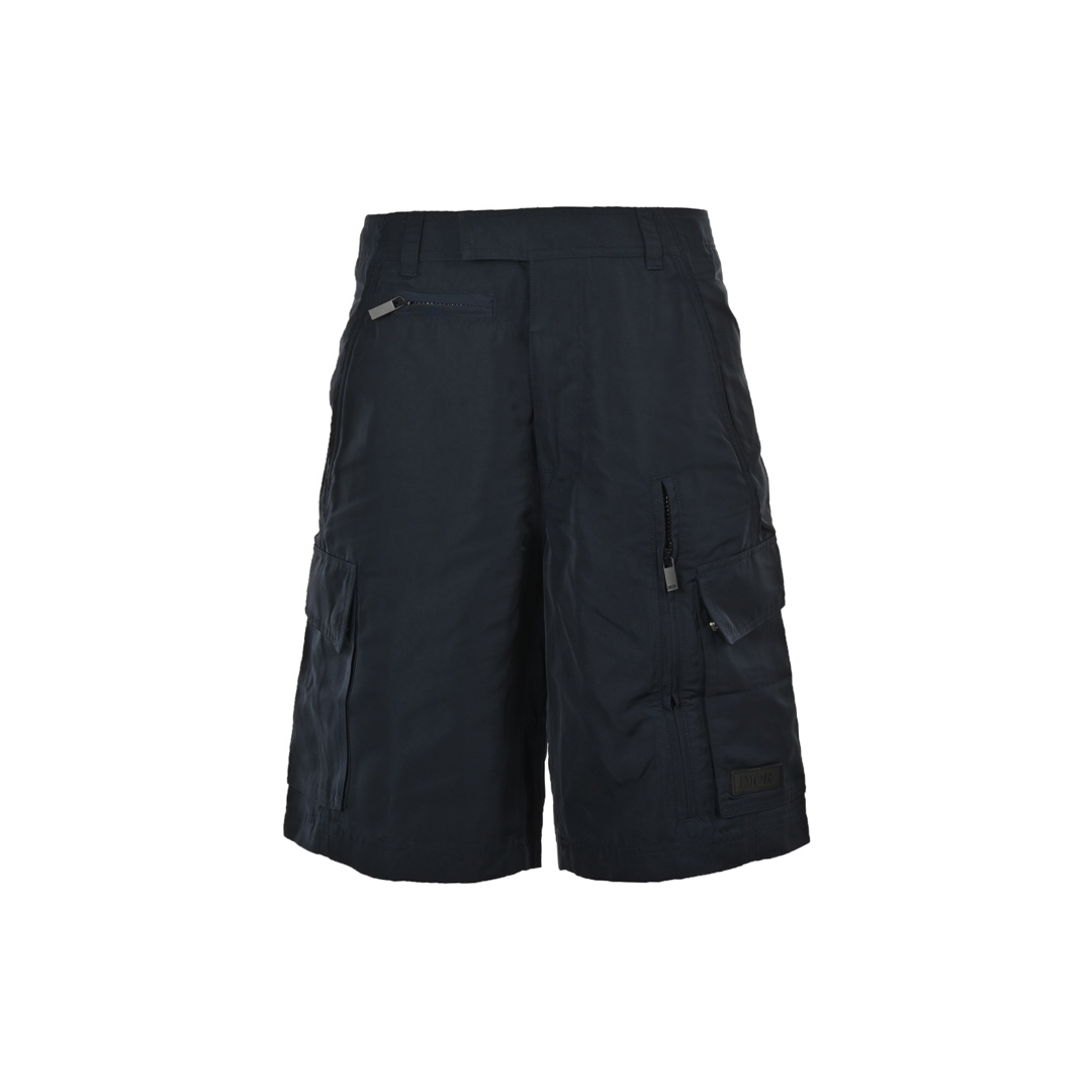 Dior 24ss multi-pocket technical cargo shorts