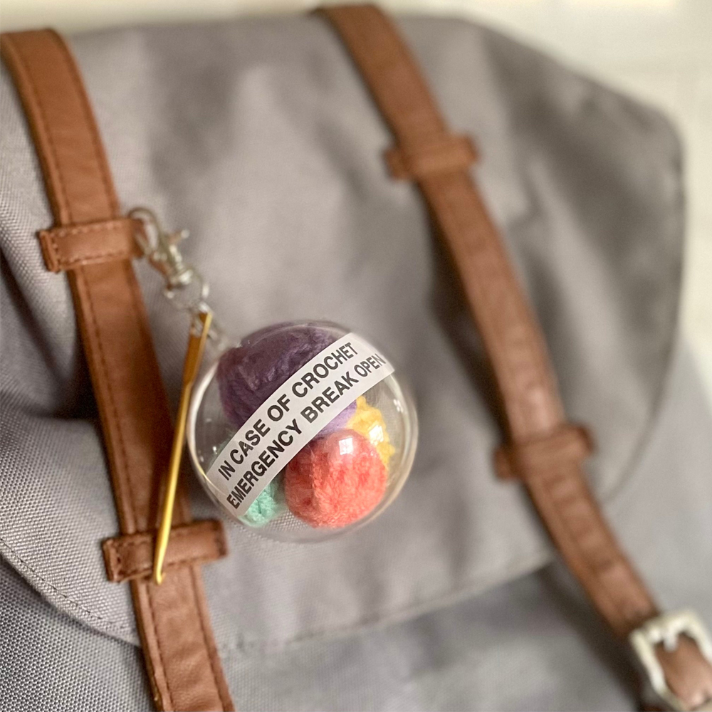 Crochet Emergency Keychain