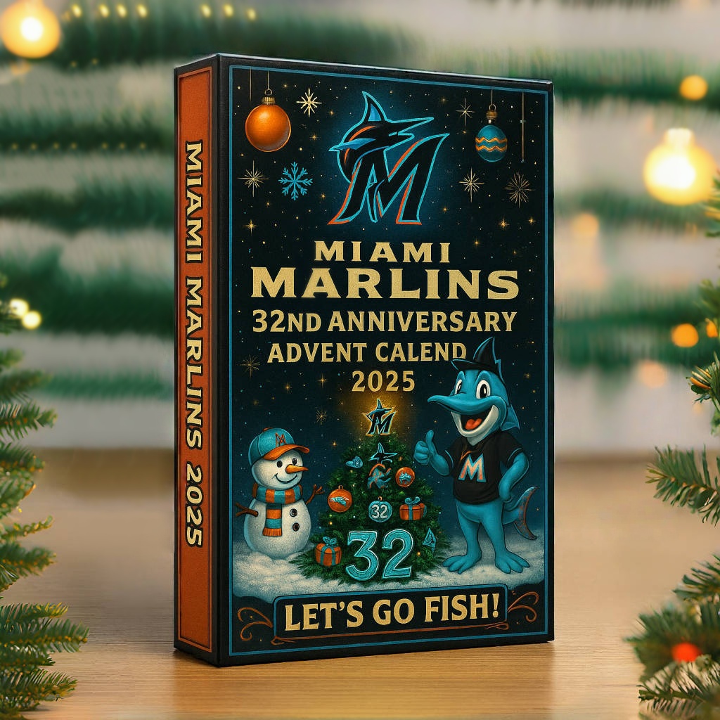 Miami Marlins 32nd Anniversary Advent Calendar 2025