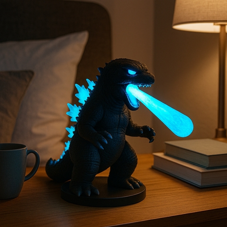 Godzilla Atomic Breath Night Light