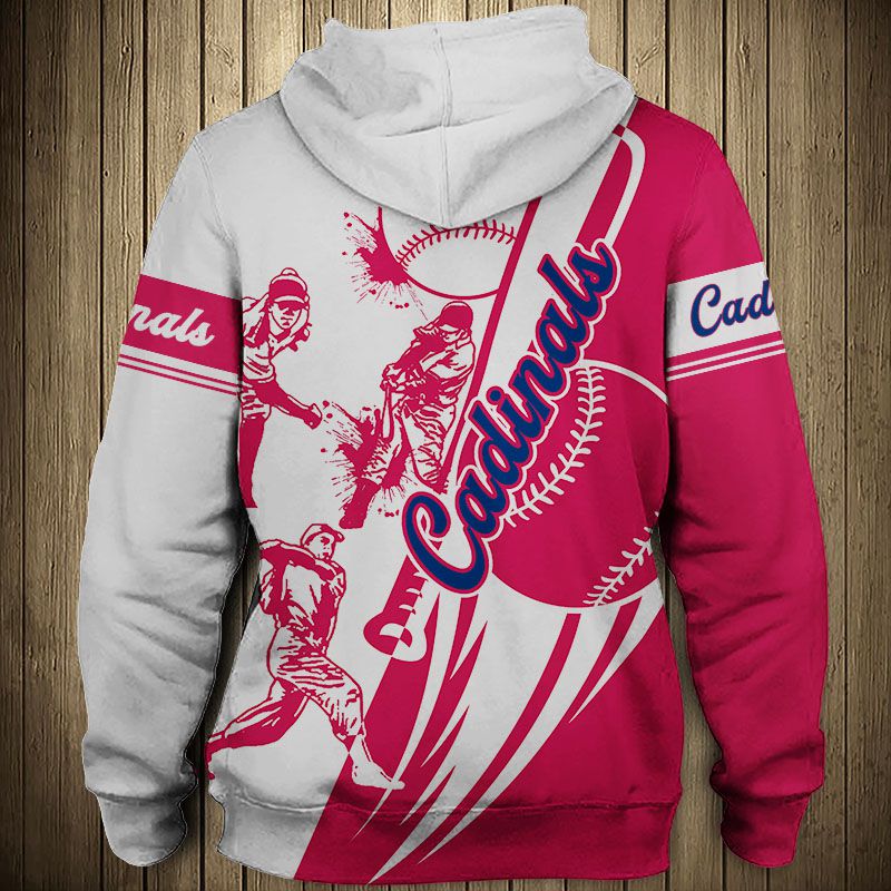 ST. LOUIS CARDINALS 3D HOODIES SLC008