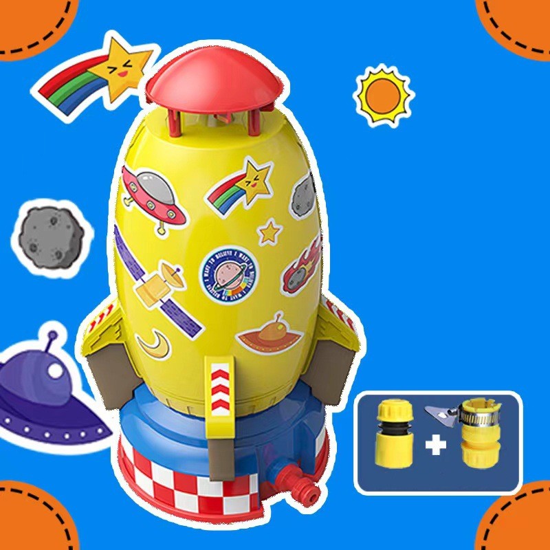 🔥Last Day Promotion-[SAVE 65% OFF]--2023 Summer Toy--Launch Water Rocket Outdoor Sprinkler Toy--BUY 2 GET FREE SHIPPING