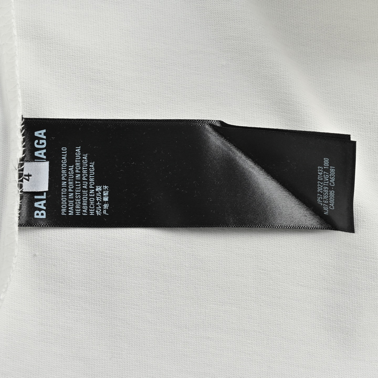 Balenciaga 25ss sunglasses print short sleeve