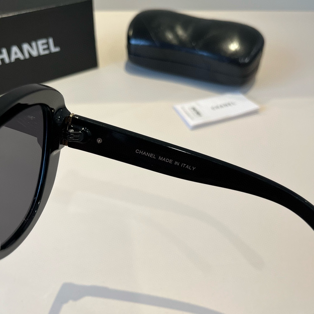 Chanel round frame sunglasses