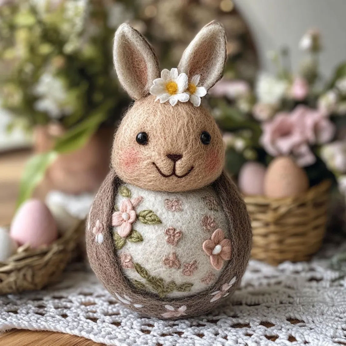 Easter Felt Bunny