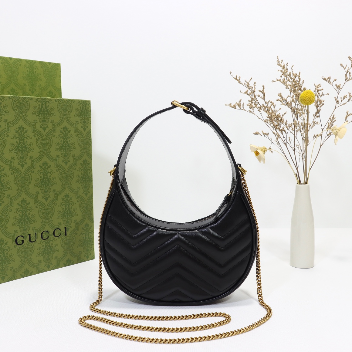 Gucci GG Marmont small shoulder bag 699514 DTDHT 1000