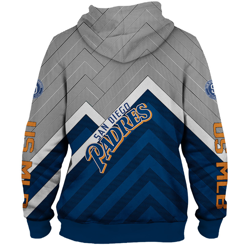 SAN DIEGO PADRES 3D HOODIES SDP001