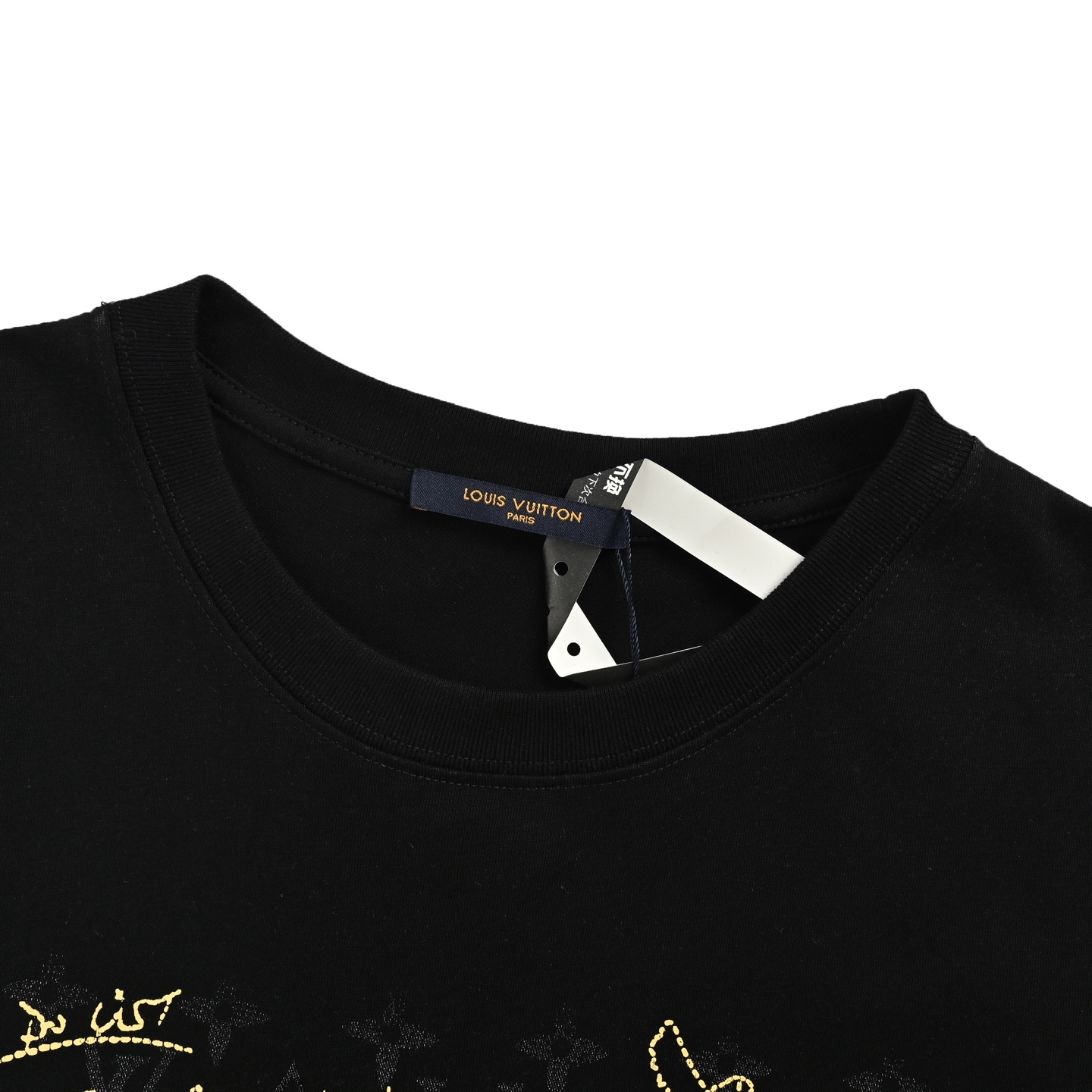 Louis Vuitton Old Flower Gradient Print Embroidered Short Sleeve