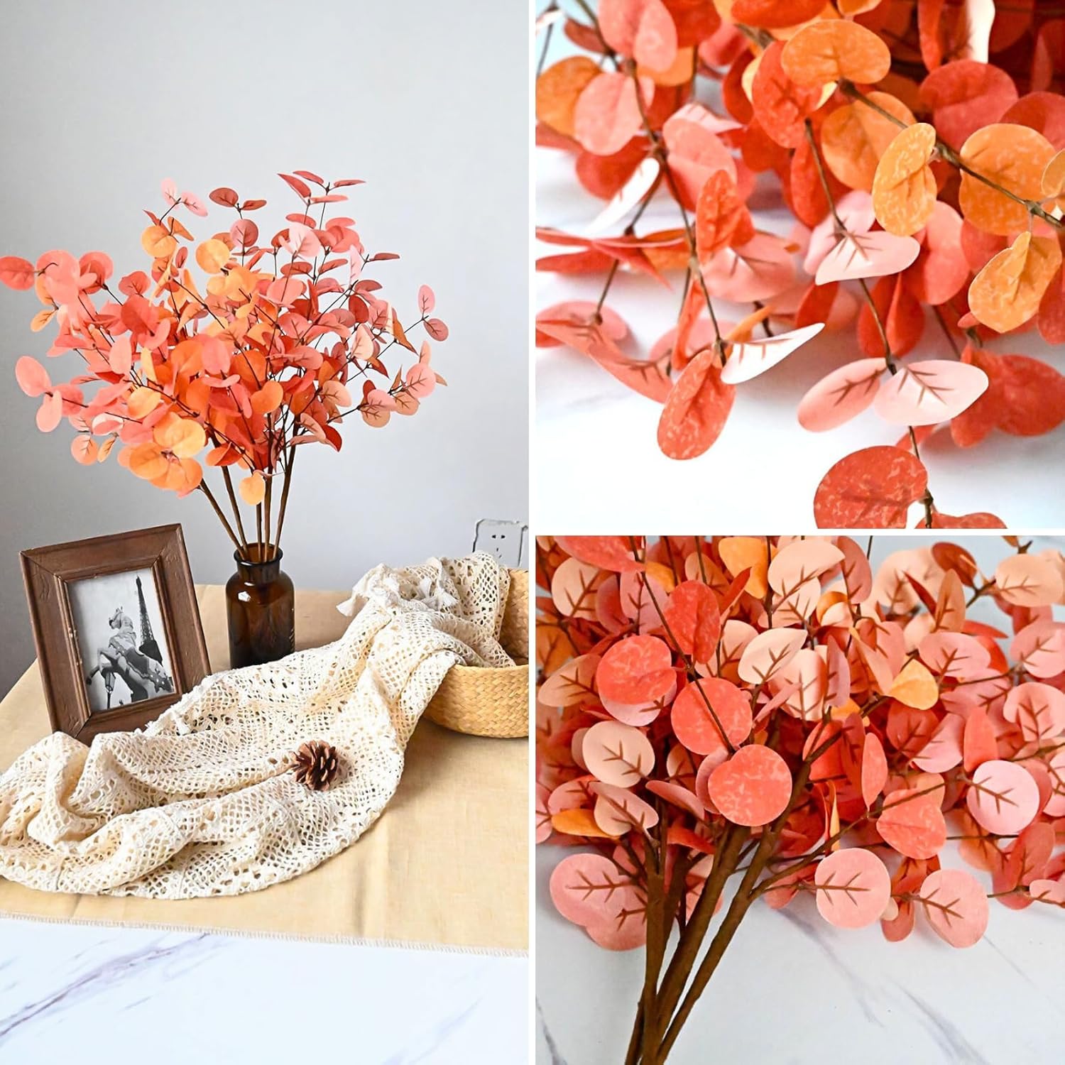 ⚡Flash Sale⚡6 PCS  Fall Artificial Eucalyptus